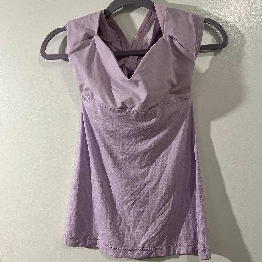 Lululemon Lavender Tank Top